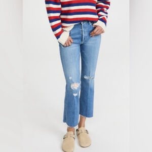 MOTHER The Tomcat Ankle in Let's Kick It
blue crop denim jeans pants 29